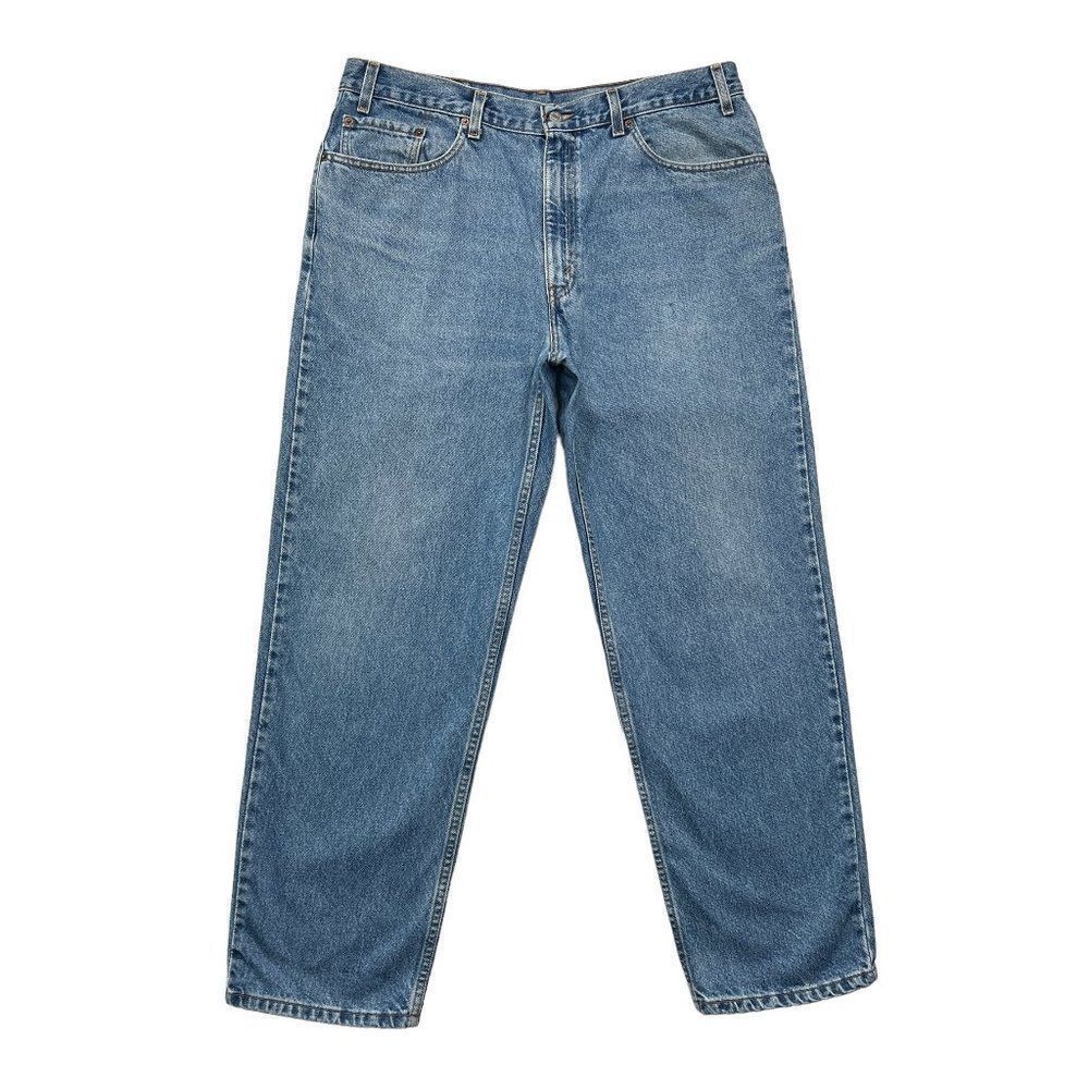 Levi’s Jeans Vintage 2001 Men’s 38x30 Relaxed Fit Straight Leg Blue Heavy Denim